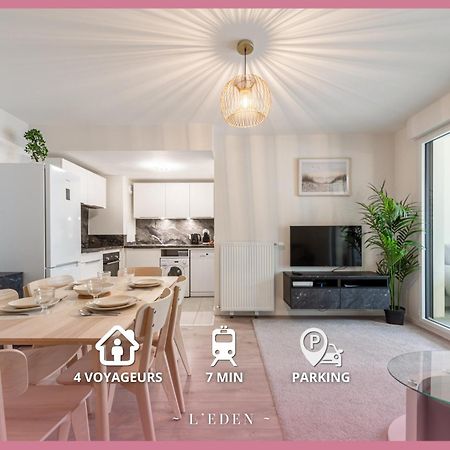 L'Eden - T2 Neuf Avec Loggia Et Parking Prive - Proche Rer A & Disneyland Chessy  Eksteriør bilde