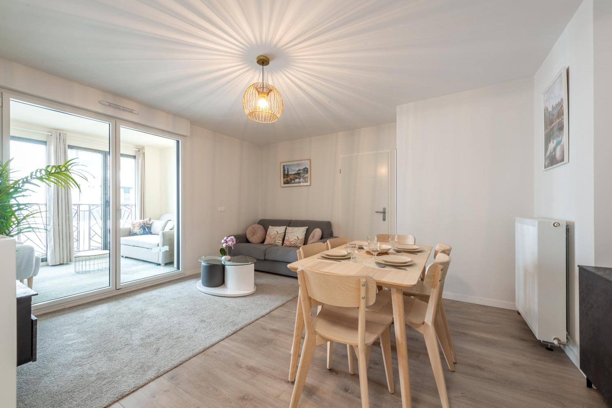 L'Eden - T2 Neuf Avec Loggia Et Parking Prive - Proche Rer A & Disneyland Chessy  Eksteriør bilde